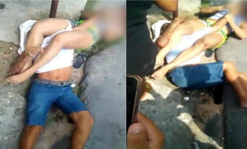 Un ladrón quiso robarle a una joven pero terminó pidiendo auxilio