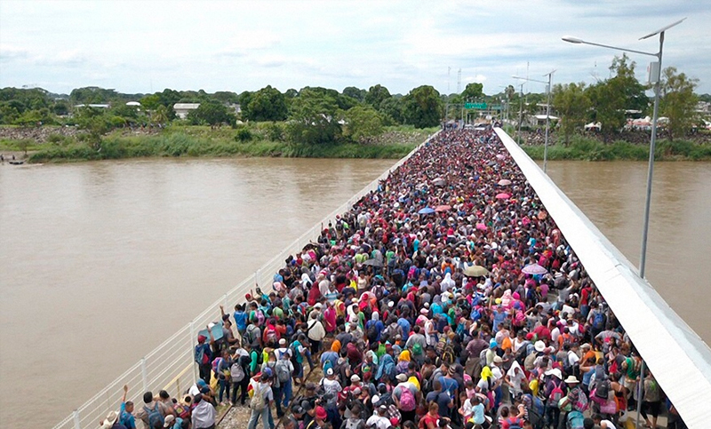 Mientras avanza la caravana México desmiente acuerdo por asilo con Estados Unidos