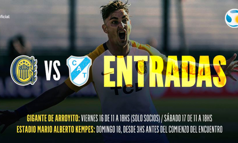 Central lanzó la venta de entradas para el partido de Copa Argentina