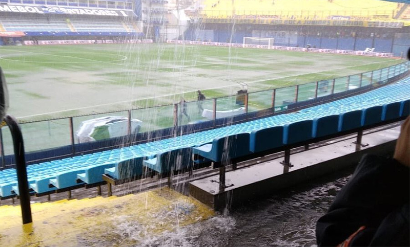 Se suspendió el superclásico entre Boca y River por las intensas lluvias