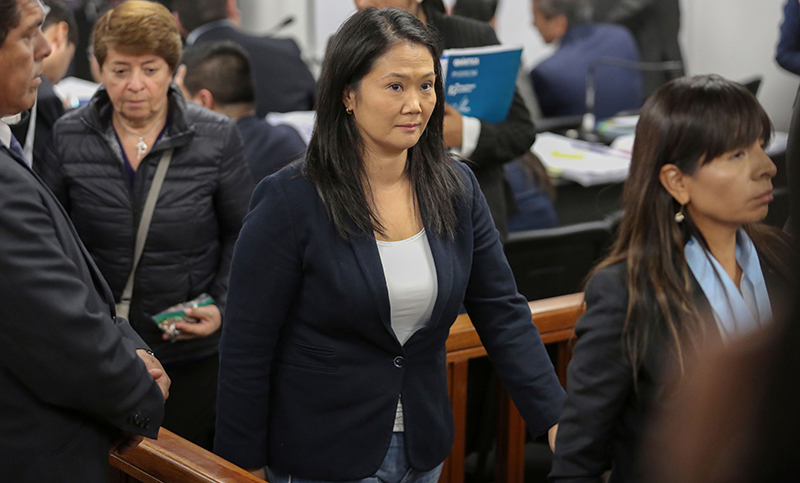 Keiko Fujimori fue trasladada a una cárcel de Lima
