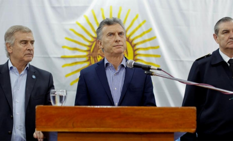 A un año de la desaparición, Macri homenajeará a tripulantes del ARA San Juan