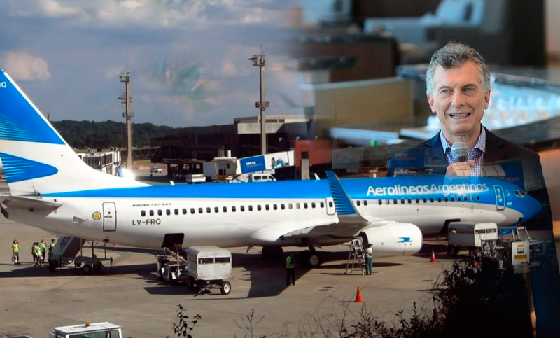 Pilotos acusan al Gobierno de robarse las rutas de Aerolíneas para entregarlas a los privados