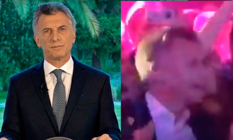 El video que confirma que Macri se fue de fiesta después de decretar el duelo