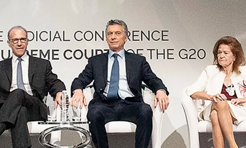 ¿Justicia independiente? Miembros de la Corte Suprema almorzaron con el presidente Macri