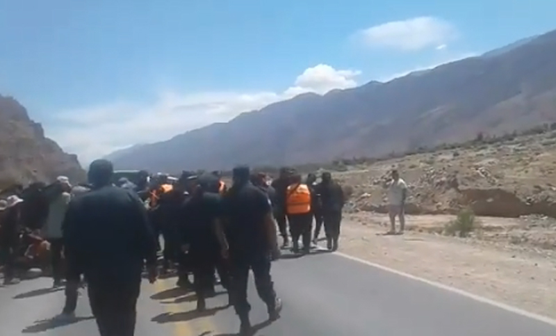 Denuncian brutal represión y detenciones en Tilcara