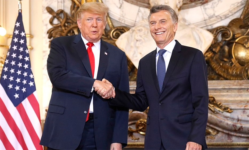 Macri recibió a Trump en la antesala de la Cumbre del G20