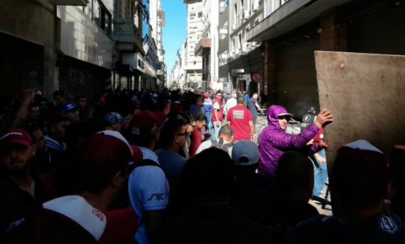 Muerza intentó impedir la asunción de Cavalieri y se registraron incidentes