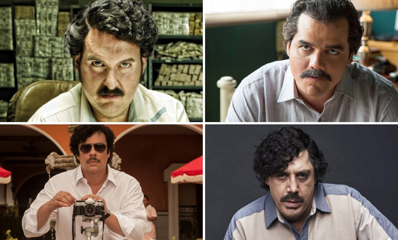 Las cuatro interpretaciones más importantes sobre Pablo Escobar