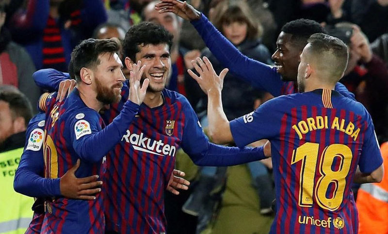 Barcelona ganó con un gol de Messi y recuperó la punta