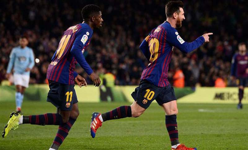 Barcelona con gol de Messi ganó y se mantiene en la punta