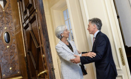 Elogios entre Lagarde y Macri