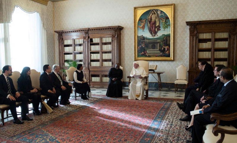 El Papa fustigó «las ejecuciones y los homicidios deliberados cometidos por agentes estatales»
