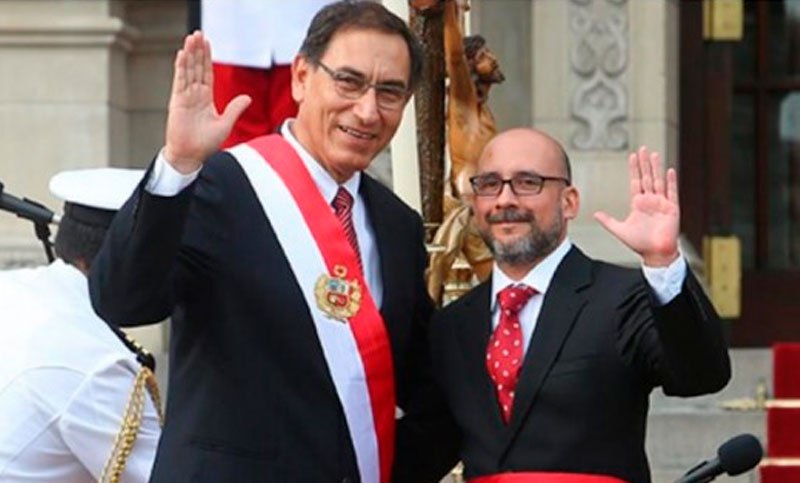 Por diferencias políticas, renuncia el ministro de Trabajo de Perú