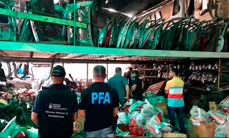 Santa Fe: secuestraron 10 millones de autopartes ilegales