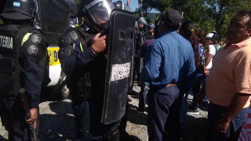 Tucumán: violento e inconstitucional desalojo de la Comunidad Diaguita Indio Colalao