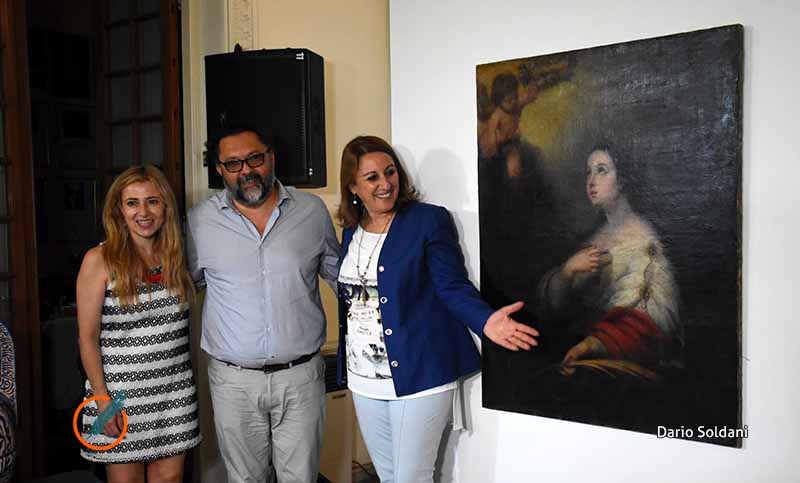 Después de 35 años, Santa Catalina está nuevamente en el Museo Estévez
