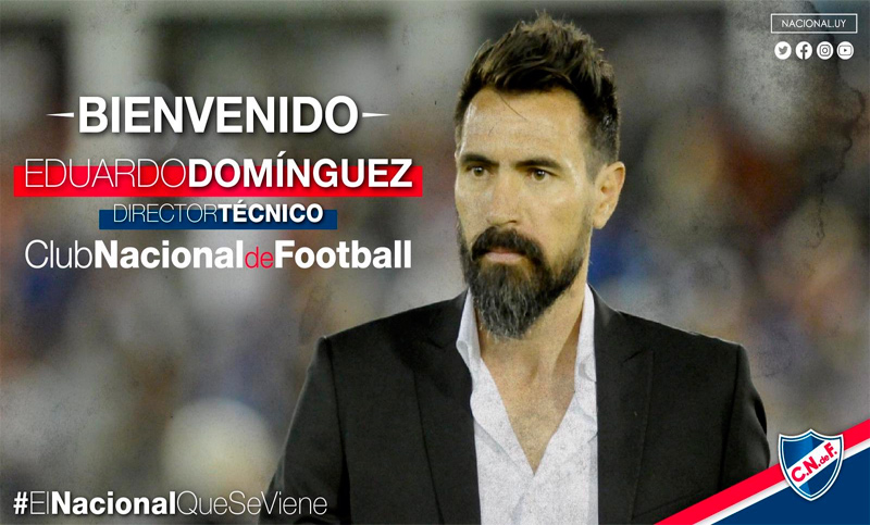 Eduardo Domínguez es el nuevo técnico de Nacional de Montevideo