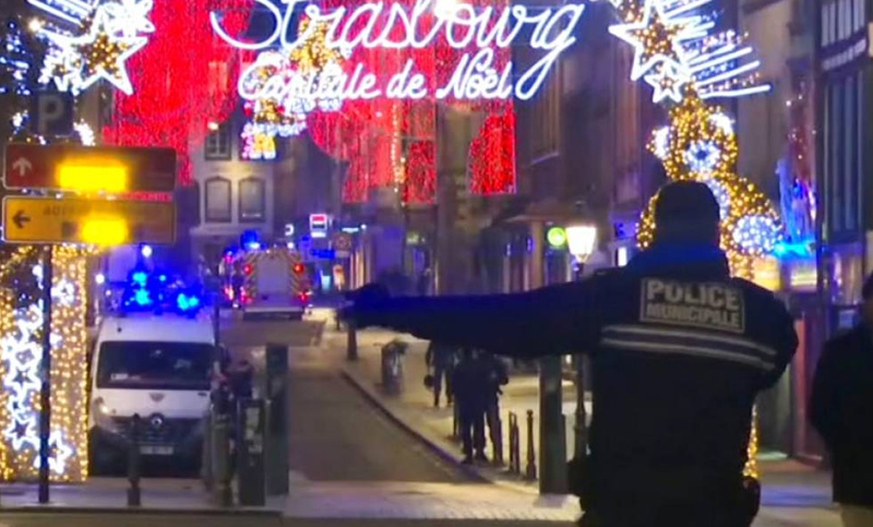 Presunto autor de atentado en Estrasburgo fue abatido por policía francesa