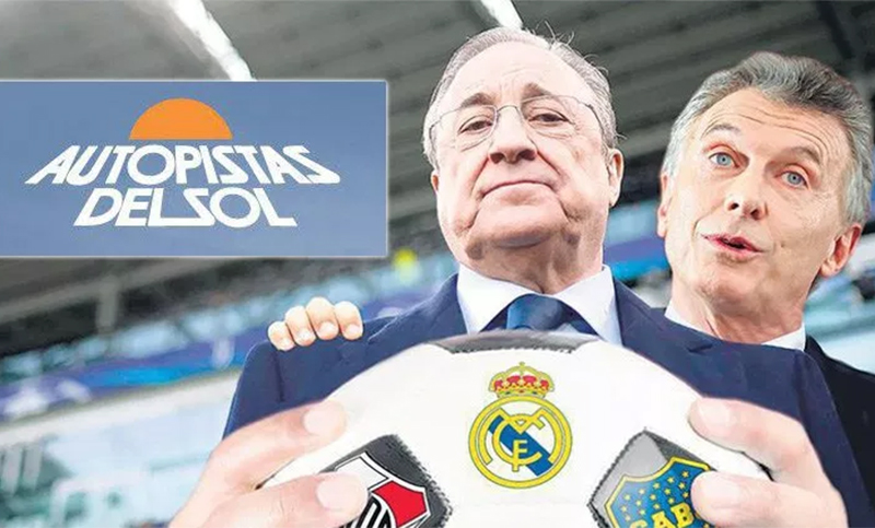 Investigan los beneficios millonarios que Macri otorgó desde el Estado al dueño del Real Madrid