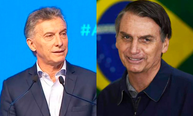 Macri y Bolsonaro se reunirán el 16 de enero en Brasilia
