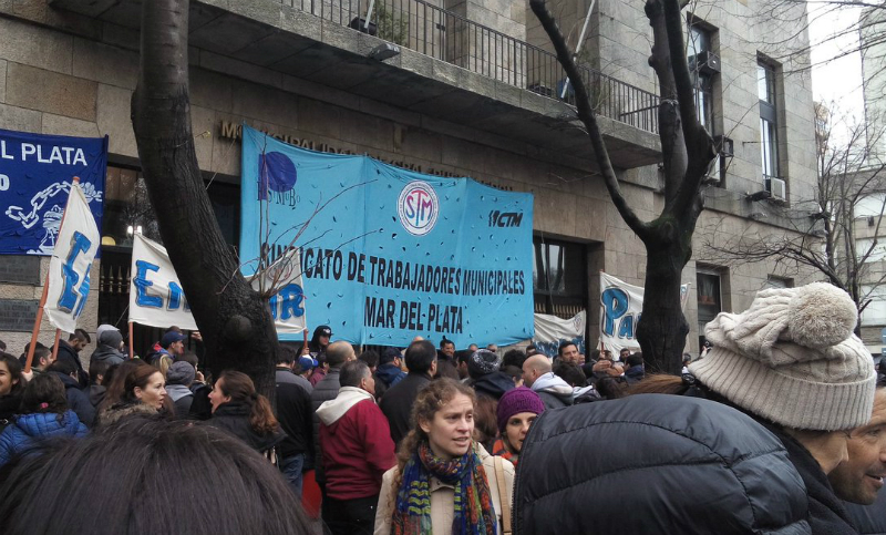 Municipales de Mar del Plata rechazaron propuesta salarial y van al paro