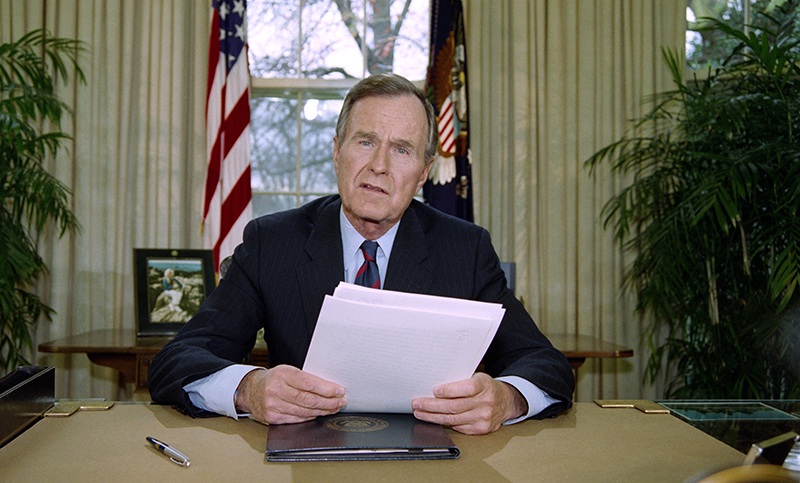 Murió el ex presidente estadounidense George Bush (padre) a los 94 años