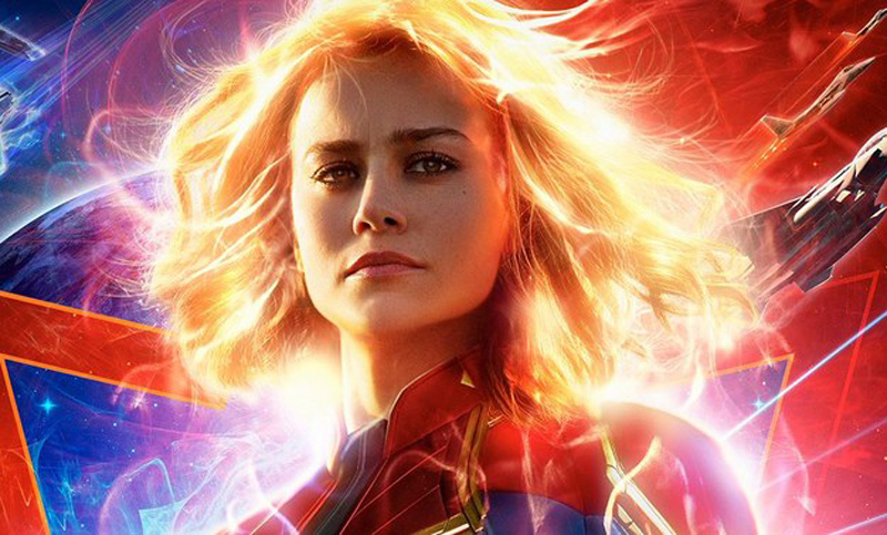 Capitana Marvel estrenó su nuevo e intenso trailer