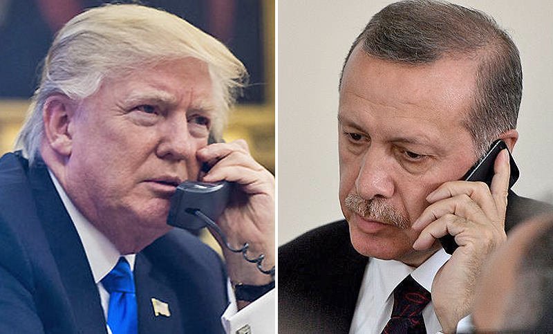 Trump y Erdogan prometieron evitar un “vacio de poder” tras el retiro de tropas en Siria