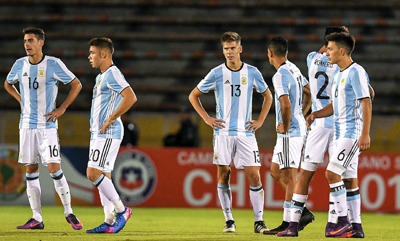 El sub 20 de Argentina perdió ante Ecuador y complica sus chances