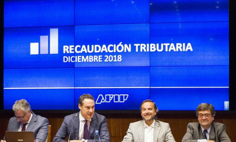 La recaudación interanual en diciembre cayó un 7,1%