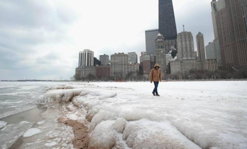 Advierten ola de frío en Estados Unidos debido a colapso del vórtice polar