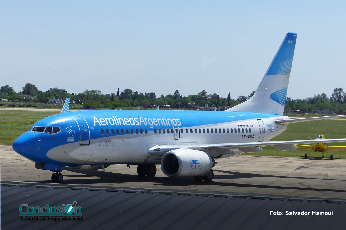 Aeronavegantes llegó a un acuerdo hasta marzo con Aerolíneas Argentinas