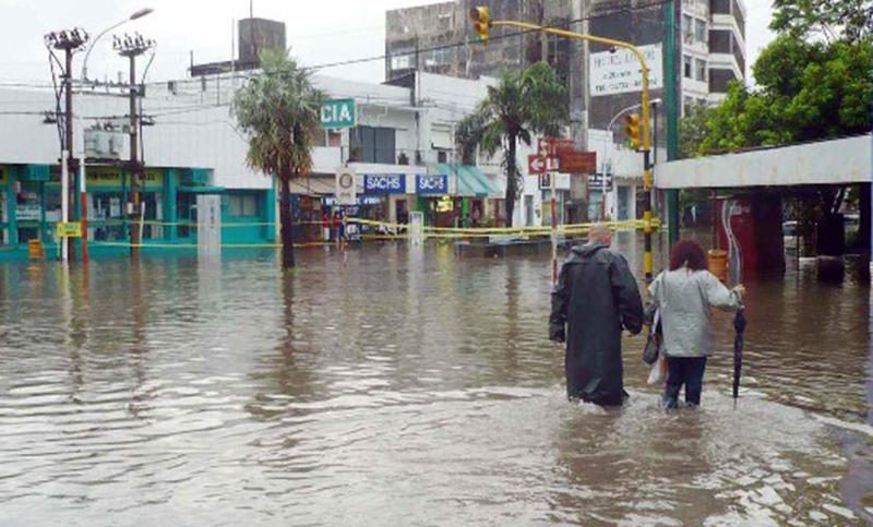Chaco, «en situación de catástrofe» por las lluvias más intensa de los últimos 65 años