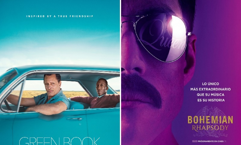 «Green Book» y «Bohemian Rhapsody» fueron las ganadoras de los Golden Globes