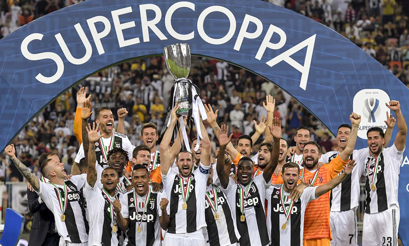 Juventus, con Ronaldo y Dybala, se consagró campeón de la Supercopa