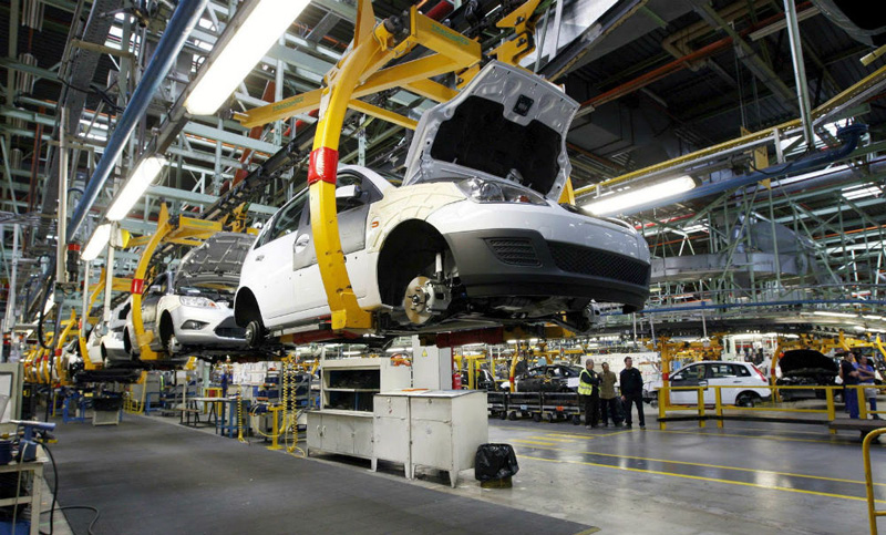 La producción fabril cayó en noviembre un 9,4%
