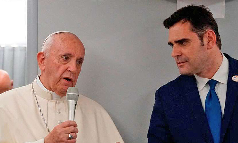 Francisco dijo que teme por “el derramamiento de sangre en Venezuela»