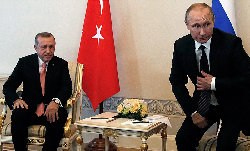 Erdogan y Putin buscarán negociar una solución para la crisis en Siria
