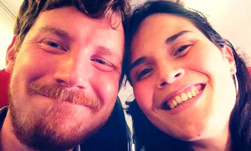 La pareja del turista sueco aseguró que «él está agradecido de estar vivo»