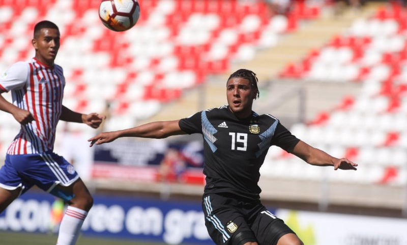Argentina empató 1 a 1 con Paraguay en su debut en el Sudamericano Sub20