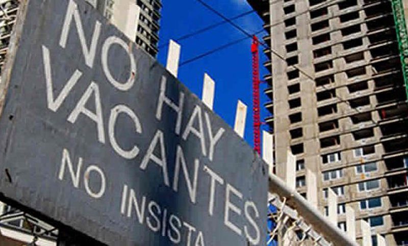 El desempleo en Chile subió a 6,7% en el ultimo trimestre de 2018