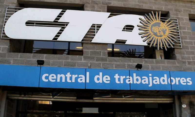 La CTA criticó al Gobierno por reconocer a Guaidó
