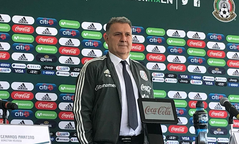 El ‘Tata’ Martino fue presentado como director técnico de México