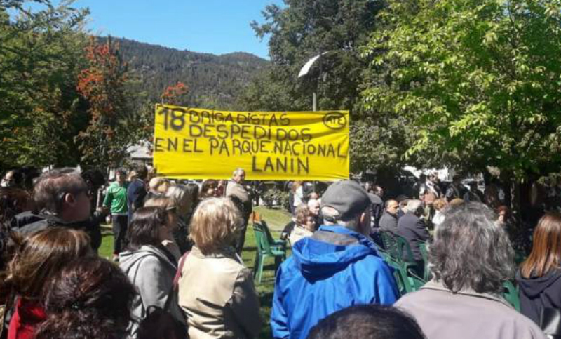 Reclaman la incorporación de brigadistas del Parque Nacional Lanín