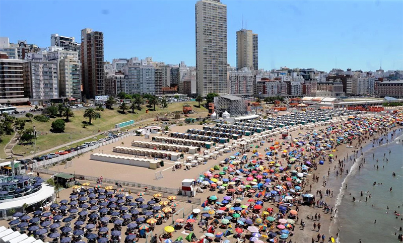 Los destinos de la Costa Atlántica tienen una ocupación de hasta el 85% en enero