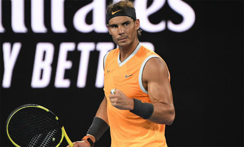 Nadal aplastó a Tsitsipas y jugará su quinta final en el Abierto de Australia