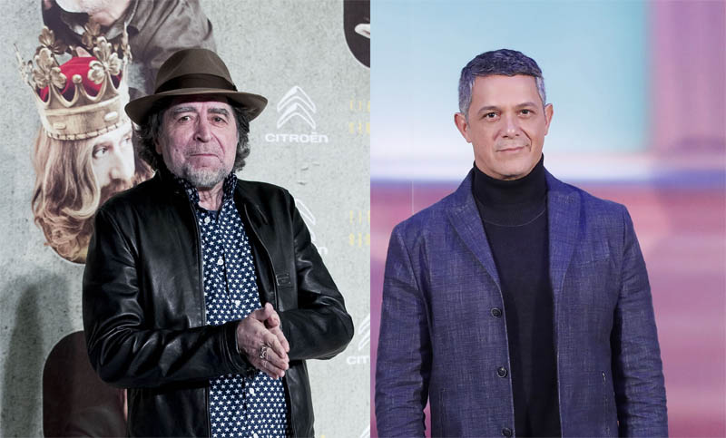 Joaquín Sabina y Alejandro Sanz denunciados por evasión fiscal en España