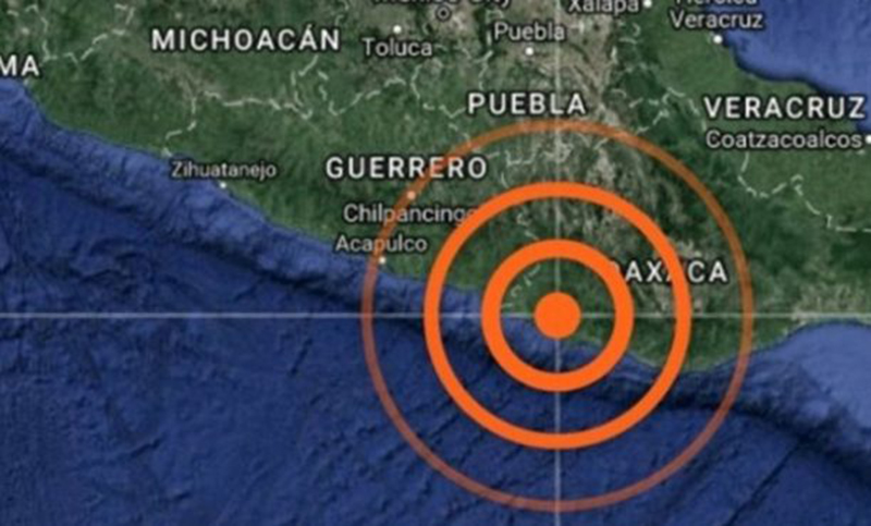 Un sismo de 5,8 grados sacudió México