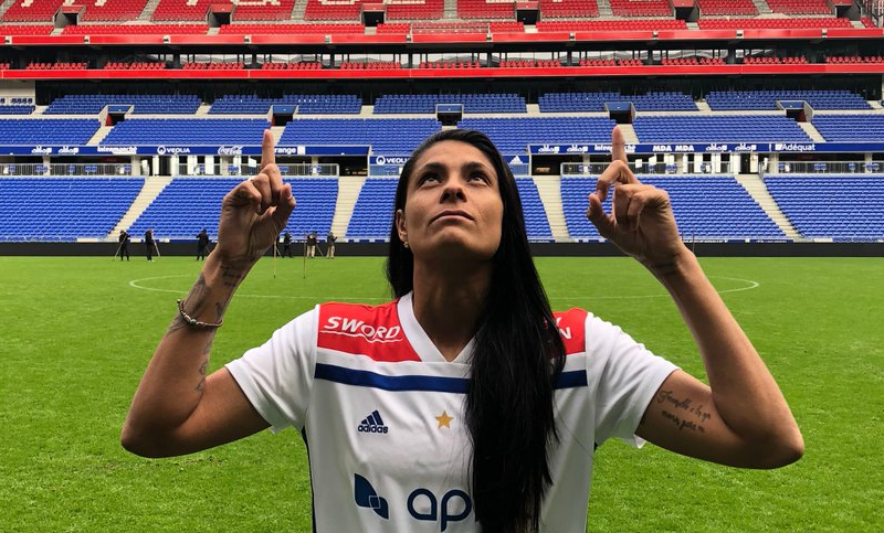 La goleadora Soledad Jaimes firmó por el equipo tricampeón de la Champions League femenina